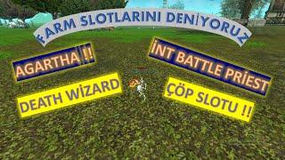 KNIGHT ONLINE  INT BP İLE FARM SLOTLARINI DENİYORUZ   AFK DEATH WİZARD FARMI  ÇÖP SLOTU DENEMESİ