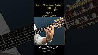 ALZAPUA TECHNIQUE- Learn Flamenco Guitar App