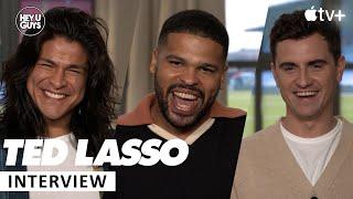 Ted Lasso Season 3 - Billy Harris Cristo Fernández & Kola Bokinni on best footballer in the cast