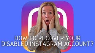 How to recover your deactivateddisabled Instagram account 2022?