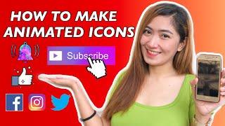 HOW TO MAKE SUBSCRIBE BUTTON ANIMATION USING YOUR PHONE EASIEST WAY