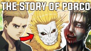 The Story Of Porco Galliard THE JAW TITAN Attack On Titan