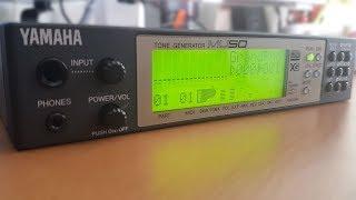Yamaha MU50 Tone Generator - Main Demo