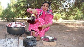 The lifestyle of rural women in Iran _ Nomadic lifestyle in Iran _ Daily village life in Iran