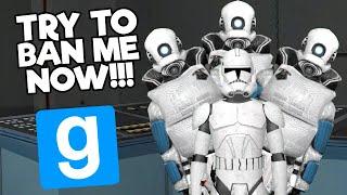 The Entire Staff Team Trolls With Me - Gmod Star Wars RP Trolling