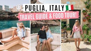 PUGLIA ITALY    TRAVEL GUIDE & FOOD TOUR  Polignano a Mare Monopoli Alberobello Bari  VLOG