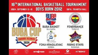 BUBA Basket vs. Fenerbahce TUR  16th BUBA Cup Emanuil Bozhkov  U12 Boys