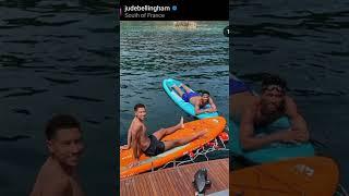 Jude Bellingham et Jobe Bellingham sont en France  pour leurs vacances ️️