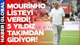 Mourinho Acun Ilıcalıya Söyledi Bu 5 İsmi Takımdan Derhal Yollayın Yıldız Oyuncuya Şok