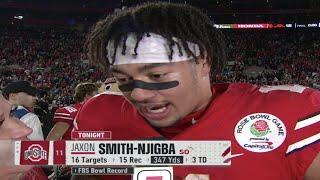 Jaxon Smith-Njigba RECORD-BREAKING Highlights vs. Utah  2021 NCAA Rose Bowl