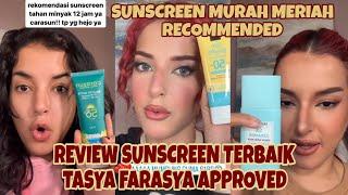 REVIEW ANEKA SUNSCREEN MOISTURIZER SERUM TONER ESSENCE  SERUM SPRAY BY TASYA FARASYA APPROVED