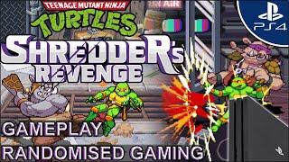 Teenage Mutant Ninja Turtles Shredders Revenge - PlayStation 4 - Stage 1-3 Gameplay & Bosses 4K