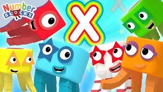 Multiplication for Kids Compilation - All Levels  Maths for Kids  Learn to count  @Numberblocks