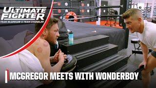 The Ultimate Fighter Bonus Footage McGregor meets with Wonderboy  ESPN MMA