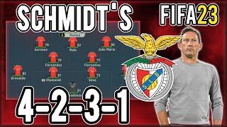 Replicate Roger Schmidts 4-2-3-1 Benfica Tactics in FIFA 23  Custom Tactics Explained