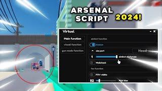 New Roblox Arsenal Script Pastebin 2024  Aimbot  Gun Mods Virtual Hub