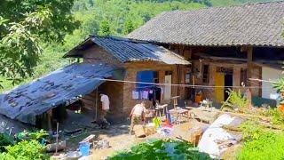 Leaving the city This boy is renovating the 20-year-old house left by his grandfather in the forest