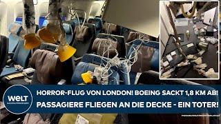 BANGKOK Horror-Flug SQ321 Boeing sackt 18 Kilometer ab Passagiere fliegen an Decke - ein Toter