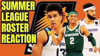 Phoenix Suns Summer League roster breakdown - reaction and players to watch