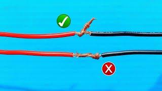 how to joint electric wire for beginners