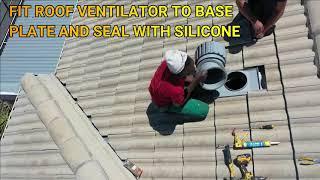 How To Install Roof Ventilator In Under 5 Minutes  WhirlyBird