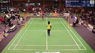 Match point - Siti Nurshuhaini vs Myisha Mohd Khairul - WS Final – Dutch International 2022