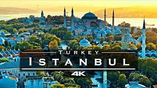 Istanbul Turkey  - by drone 4K