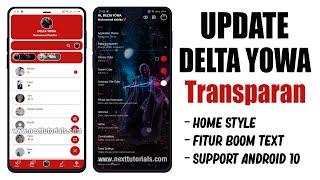 YOWHATSAPP TRANSPARAN  DELTA YOWA v3.5.1 UPDATE FITUR TERLENGKAP 2020