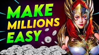HOW to MAKE MILLIONS of SILVER FAST Best METHODS & TIPS