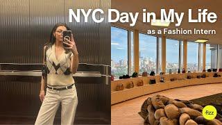 A Day in My Life as a Fashion Intern in NYC  Summer Internship