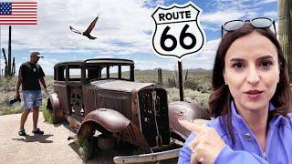 Route 66 Traversăm America uitată 3940 km 8 state 3 fusuri orare și peisaje unice în lume