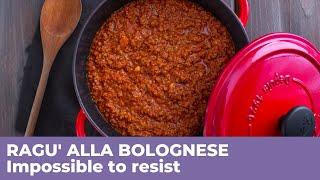 How to prepare RAGU ALLA BOLOGNESE - Traditional Italian recipe
