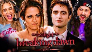 THE TWILIGHT SAGA BREAKING DAWN - Part 1 2011 MOVIE REACTION FIRST TIME WATCHING Movie Review