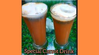 A Special Carrot Drink with an amazing tasteParty Special Health Drink.