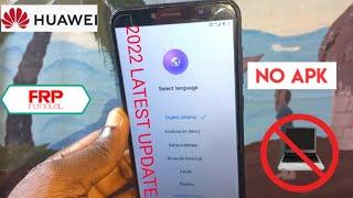 All Huawei Google Account Remove Without Pc 2022  HUAWEI Y6 PRIME 2018 ATU-L31 Frp Bypass