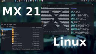 MX Linux 21 XFCE - debian без systemd после установки настройка тест игр