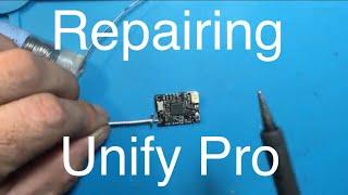 TBS Unify Pro Antenna Repair