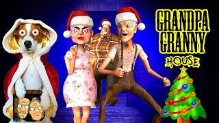 Grandpa And Granny House Escape Merry Christmas GamePlay heavy mode