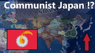 What If Japan Turned Communist? Hoi4 Timelapse
