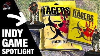 SKIRMISH RAGERS - Zombie Skirmish Game In A Bag Indie Game Spotlight Series