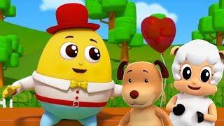 Humpty Dumpty saß an einer Wand  Deutsch Kinderlied  Kinderreime für Kinder  Rhyme In German