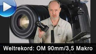 Weltrekord-Makro OM Systems 90mm 35 IS Pro im Test