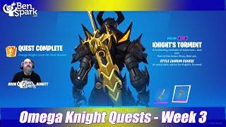 Week 3 Omega Knight Quests - Level Up Tokens Location Guide - Fortnite Chapter 3 Season 2