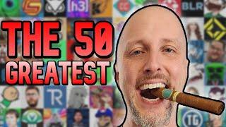 Top 50 YouTube Videos