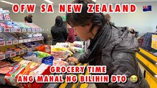 OFW SA NEW ZEALAND   FIRST TIME MAG GROCERY MAHAL ANG BILIHIN DTO SA NEW ZEALAND  JOEYASH VLOG