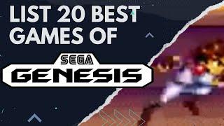  LIST 20 OF THE BEST SEGA GENESIS GAMES