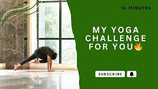 My Yoga Challenge for You   Intense Yoga