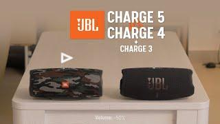 JBL Charge 5 vs Charge 4 - In-depth sound comparison + Charge 3