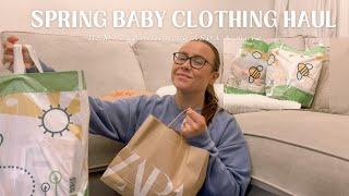 SPRING BABY CLOTHING HAUL  BABY GIRL & TODDLER BOY + UNISEX PIECES