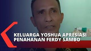 Keluarga Brigadir Yoshua Apresiasi Langkah Polri Menahan Irjen Ferdy Sambo